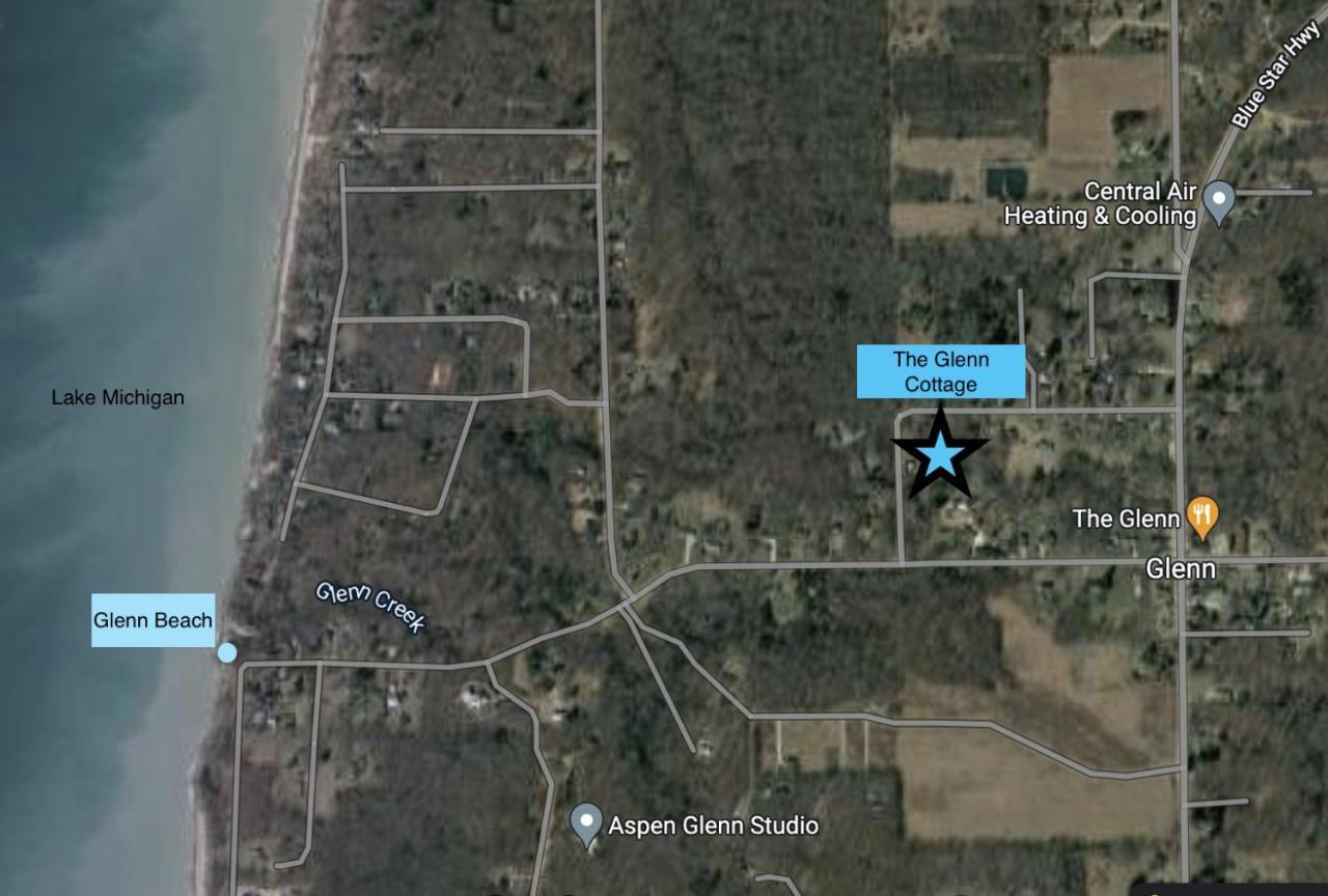 The Charming Glenn Cottage! Walk To Lake Michigan! Fennville المظهر الخارجي الصورة